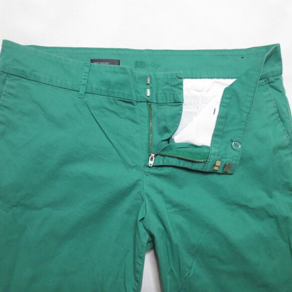 KUT FROM THE KLOTH womens PANTS green CAREER cropped TROUSER holiday SIZE 16 - Picture 5 of 12